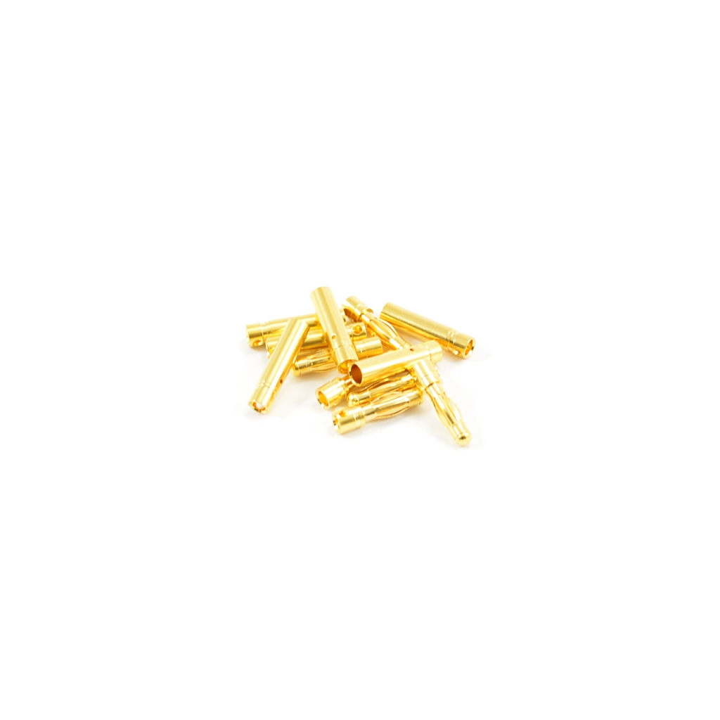 Etronix 4mm Gold Connector (6 Pairs Male/Female)