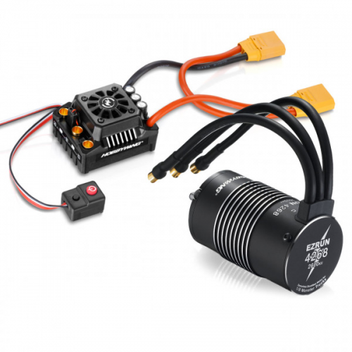 HobbyWing EZRUN Combo Brushless MAX8 V3 1/8 ESC 150A + Motor 4268